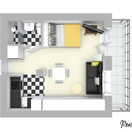 Apartman Rent Like - Wilcza 22a Varsó